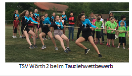  TSV Wörth 2 beim Tauziehwettbewerb 